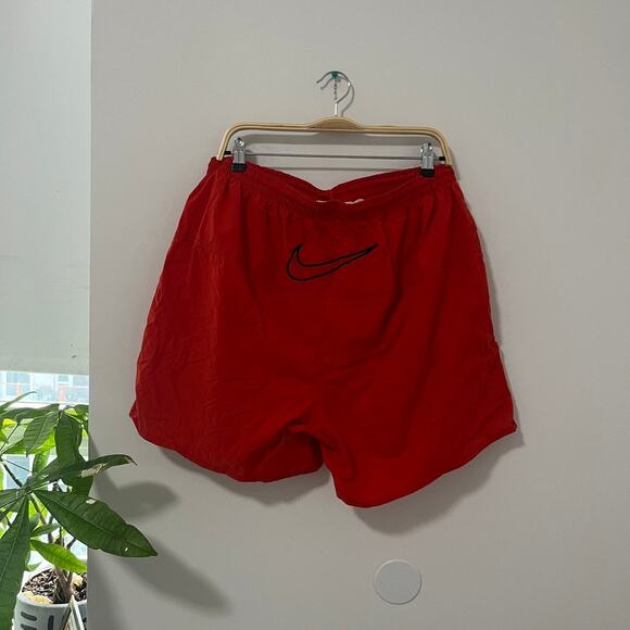 Nike Men's Red Retro Swim Trunks Size XXL - Picture 7 of 8